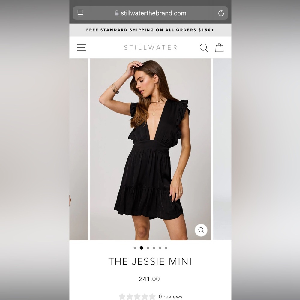 The Jessie Mini Stillwater Dress - size XS